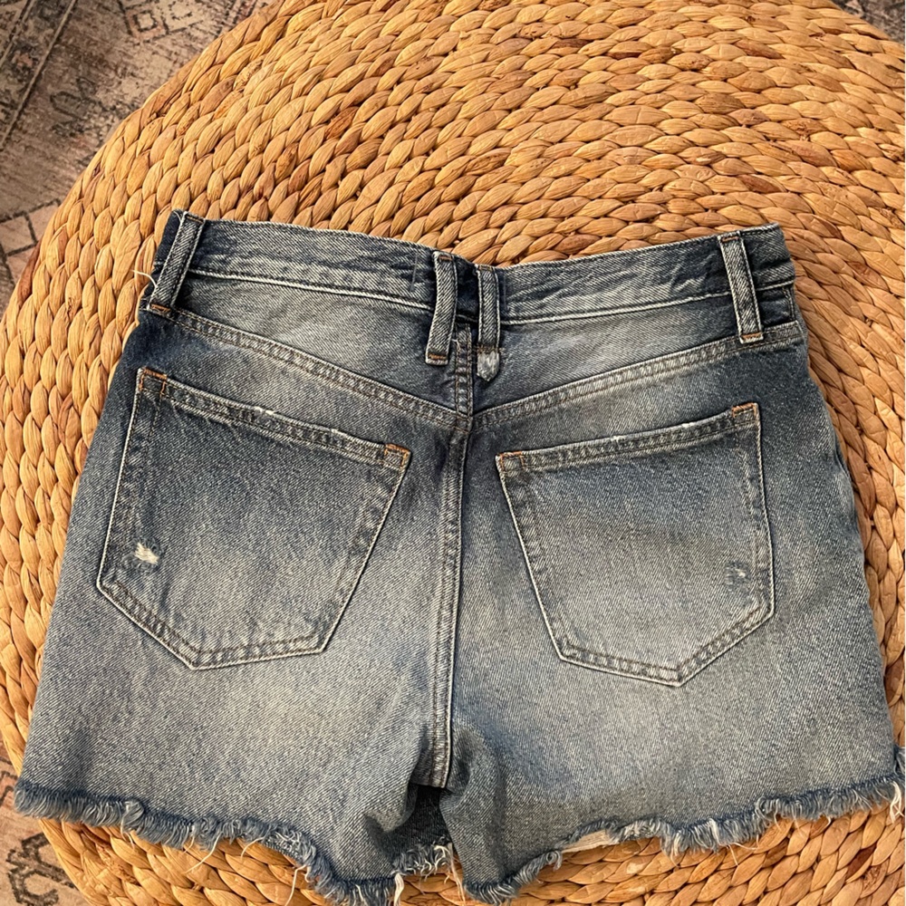 Free people denim shorts